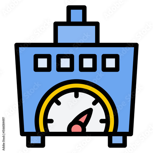Vortex Mixer icon vector image. Can be used for Science.