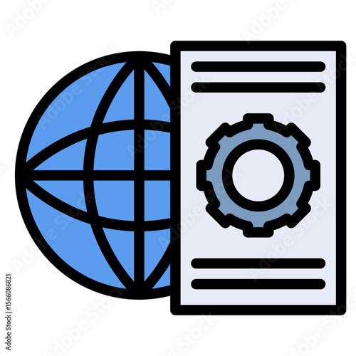 Authorised Services icon vector image. Can be used for Home Services.