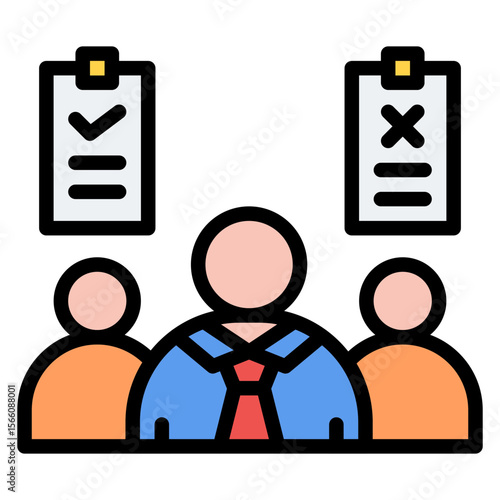 Head Hunting icon vector image. Can be used for Human Resource.