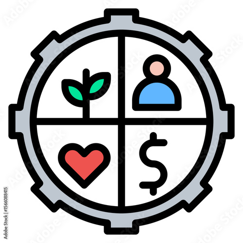 Find Resource icon vector image. Can be used for Product Management.