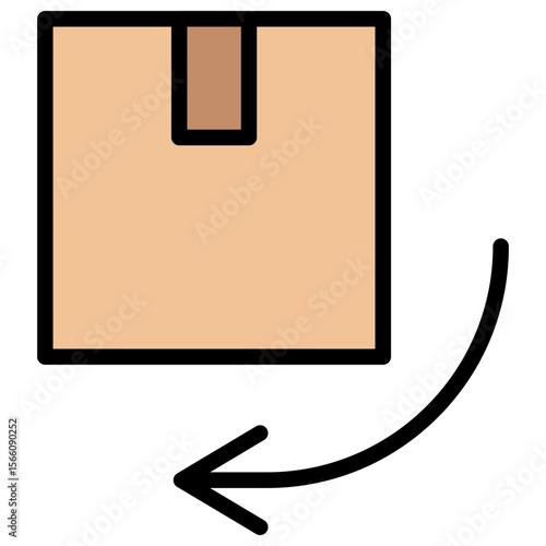 Return icon vector image. Can be used for Online Store.