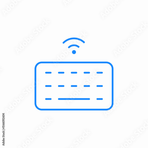 smart drawer icon sign vector