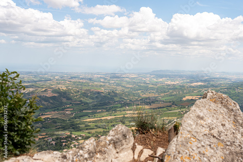 view from the top of the mountain