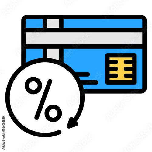 Debt Repayment icon vector image. Can be used for Loan.