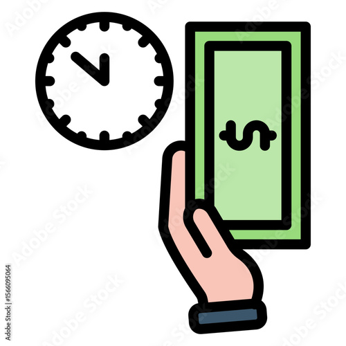 Loan Repossession icon vector image. Can be used for Loan.