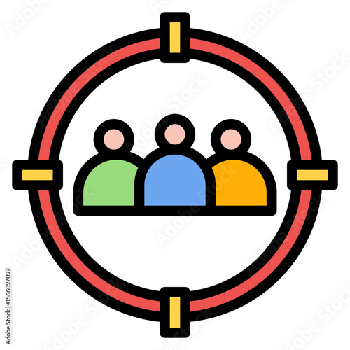 Headhunter icon vector image. Can be used for Headhunting.