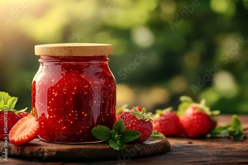 homemade strawberry jam