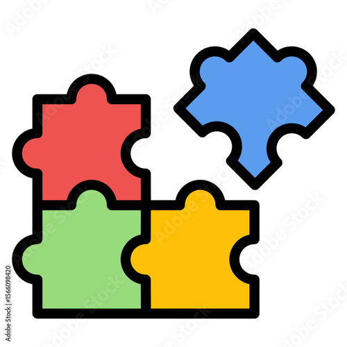 Problem Solving icon vector image. Can be used for Curriculum Vitae.