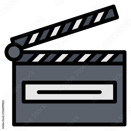 Action icon vector image. Can be used for Movie Genres.