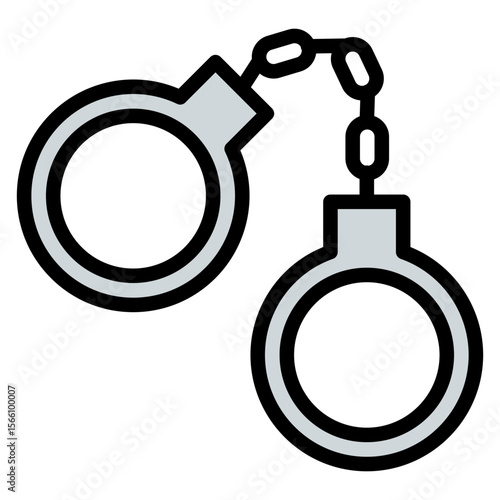 Crime icon vector image. Can be used for Movie Genres.