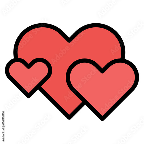 Romance icon vector image. Can be used for Movie Genres.