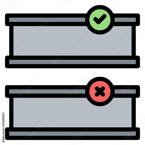 Material Selection icon vector image. Can be used for Additive Maufacturing.