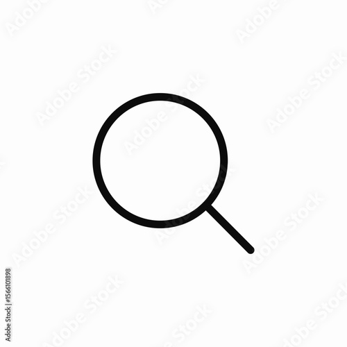 magnyfying glass icon sign vector