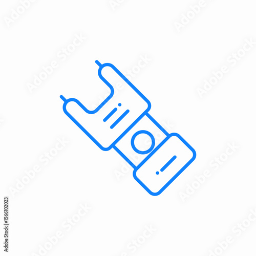 memory stick icon sign vector