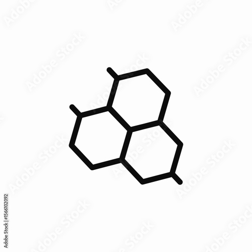 molecule cell icon sign vector