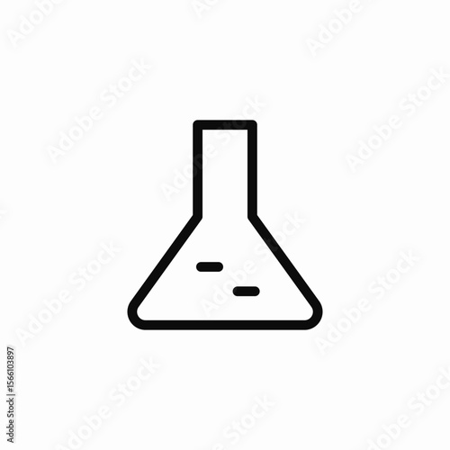 tube laboratory icon sign vector