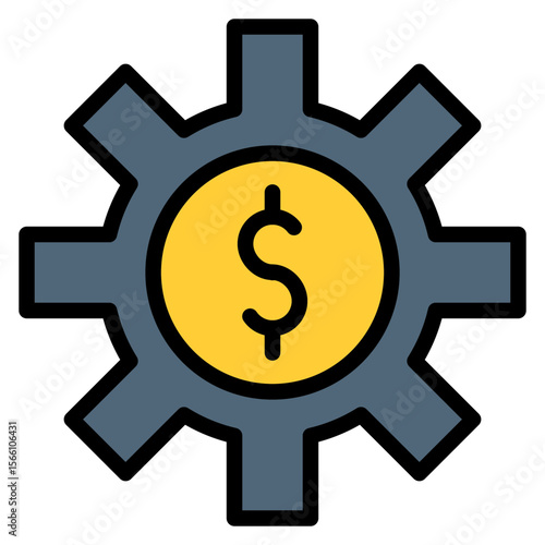 Financial icon vector image. Can be used for Business Meeting.