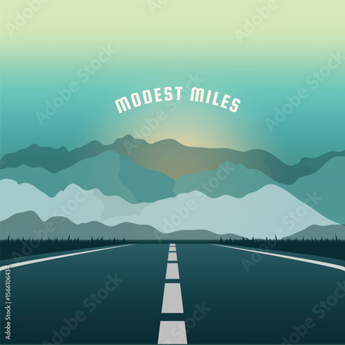 Modest Miles Tshirt design