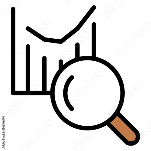 Analysis icon vector image. Can be used for Thought Leadership.