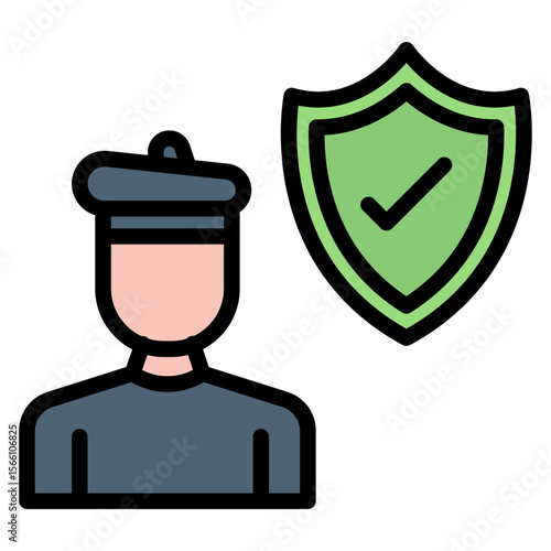 Authority icon vector image. Can be used for Thought Leadership.