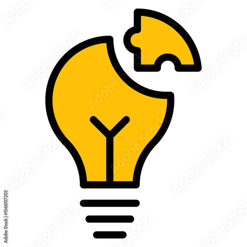 Problem solving icon vector image. Can be used for Thought Leadership.