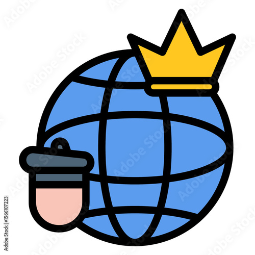 Trendsetter icon vector image. Can be used for Thought Leadership.