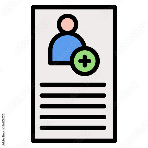 Account Creation icon vector image. Can be used for Business Onboarding.