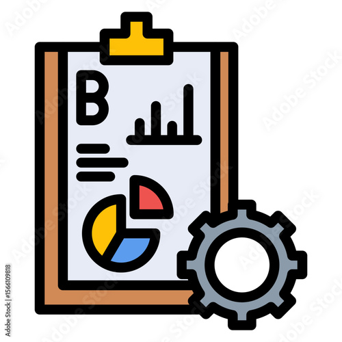 Plan B icon vector image. Can be used for Business Disruption.