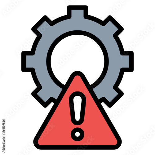 Incident icon vector image. Can be used for Business Disruption.