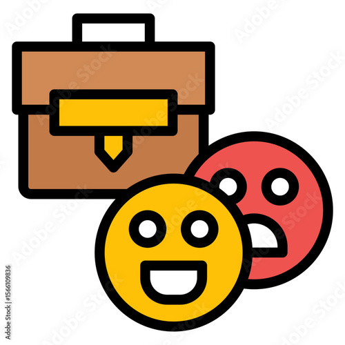 Reaction icon vector image. Can be used for Business Disruption.