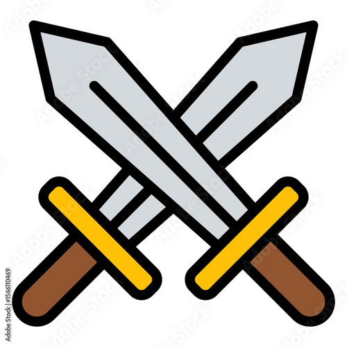 War icon vector image. Can be used for World Refugee Day.