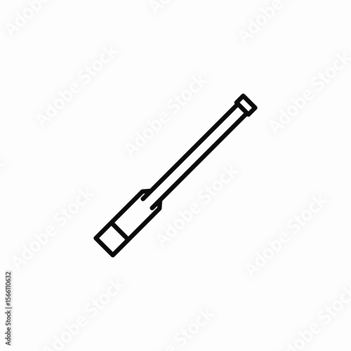 metal bar icon sign vector