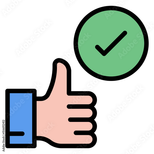 Acceptance icon vector image. Can be used for Social Justice.