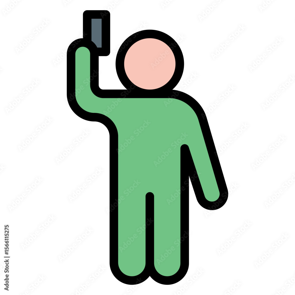 Fototapeta premium Starting Signal icon vector image. Can be used for Track and Field.