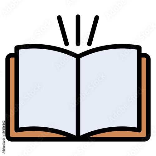 Storytelling icon vector image. Can be used for Press Freedom Day.
