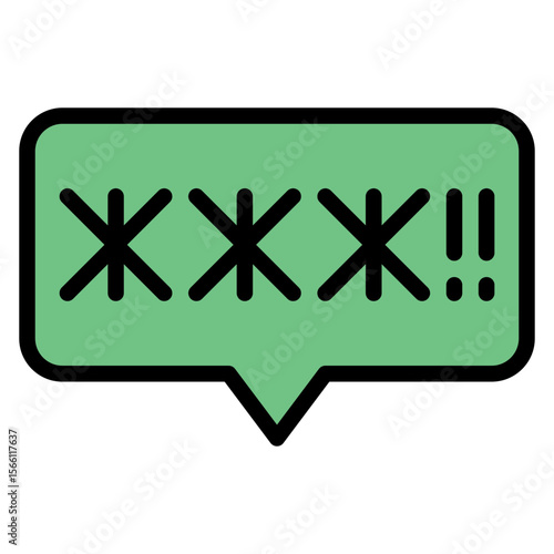 Insults icon vector image. Can be used for Bullying in Society.