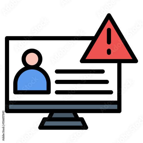 Sabotage icon vector image. Can be used for Bullying in Society.