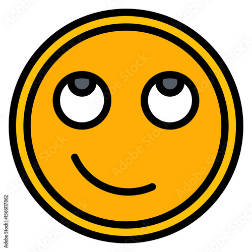 Sarcasm icon vector image. Can be used for Bullying in Society.