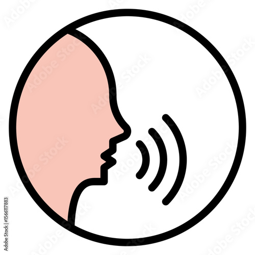 Rumors icon vector image. Can be used for Bullying in Society.