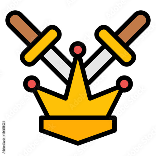 Dynasty icon vector image. Can be used for Inheritance.