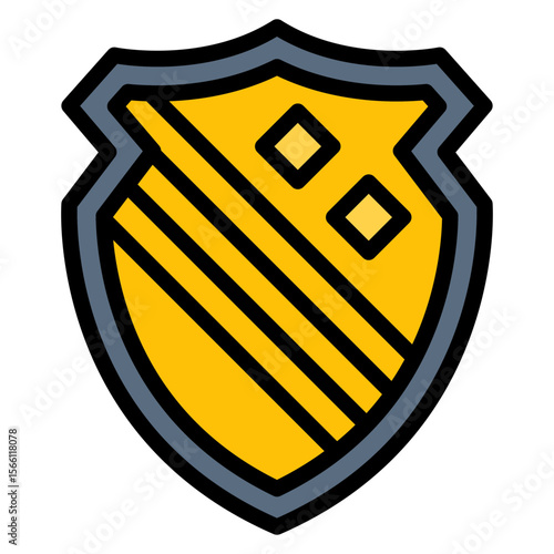 Family Crest icon vector image. Can be used for Inheritance.