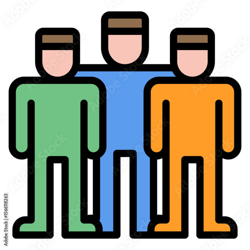 Kinship icon vector image. Can be used for Inheritance.