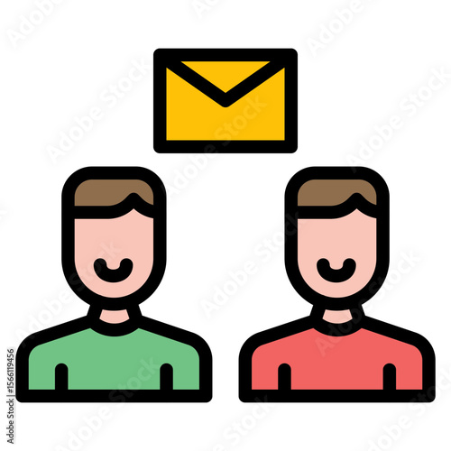 Pals icon vector image. Can be used for Social Relationship.