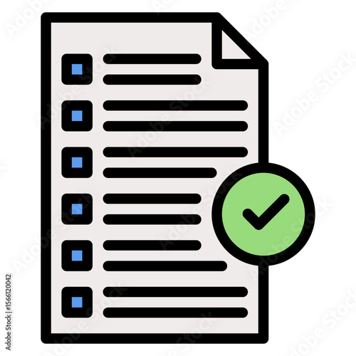 Regulatory Compliance icon vector image. Can be used for Compilance and Regulation.