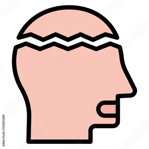 Breakdown icon vector image. Can be used for Burnout.