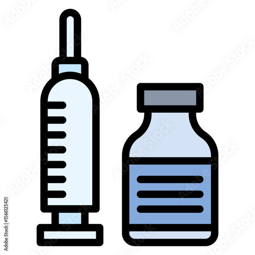 Botox icon vector image. Can be used for Plastic and Cosmetic Surgery.