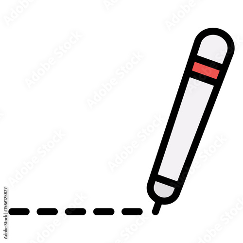 Surgical Markings icon vector image. Can be used for Plastic and Cosmetic Surgery.