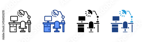 Smart Workspace icon sheet multiple style collection