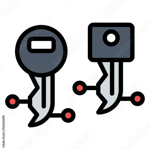 Key extraction icon vector image. Can be used for Locksmith.