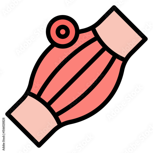 Muscle Cramps icon vector image. Can be used for Body Ache.
